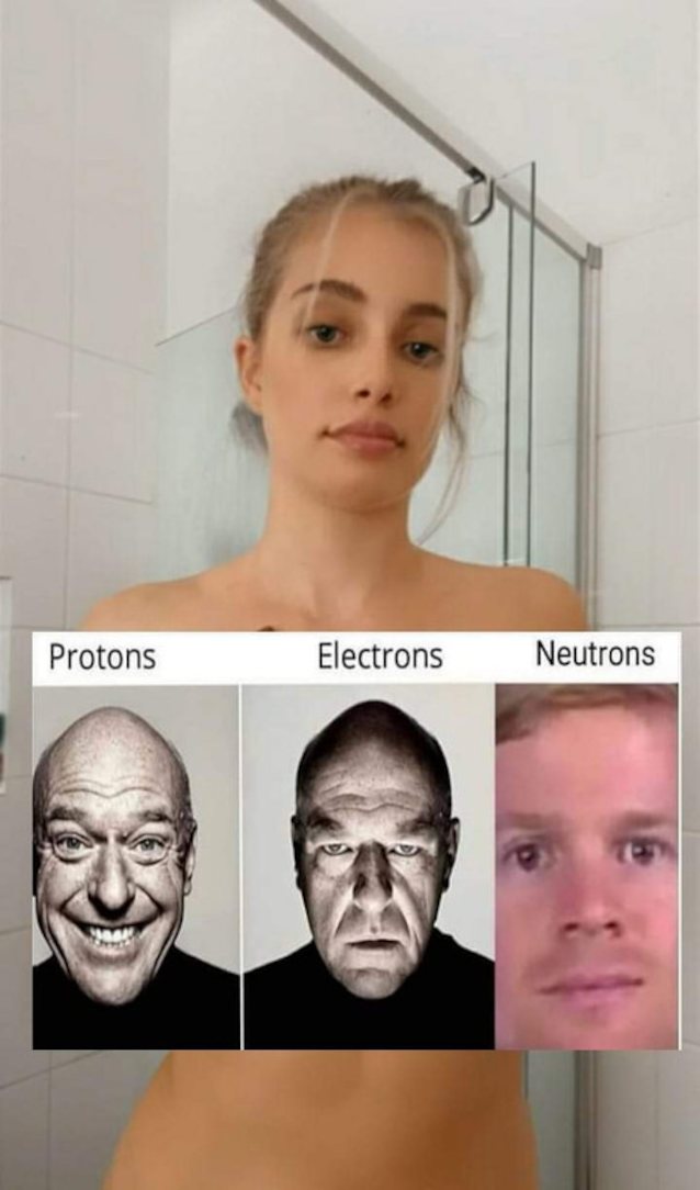 meme blonde skinny