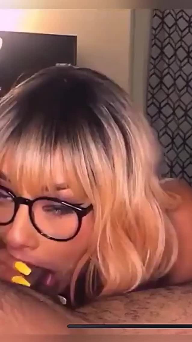 blowjob, deepthroat, glasses