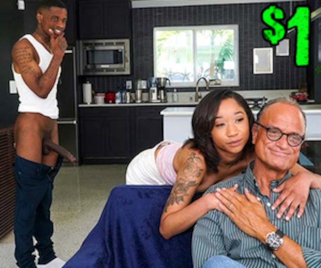 porn ad, ebony, tattoo, bangbros