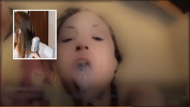 rough, oral creampie, reaction