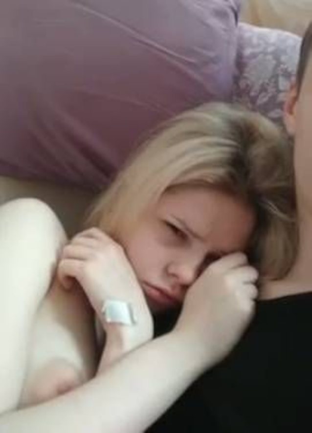 blonde cute couple