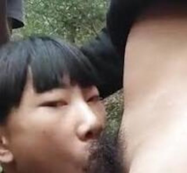 chinese, twink, blowjob