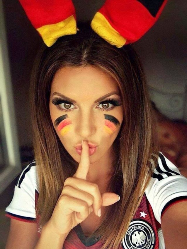 brunette, german, football, soccer, playboy