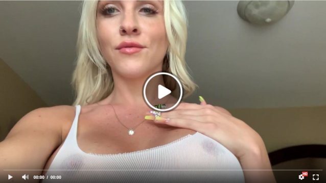 blonde, milf, big tit, dirty talk