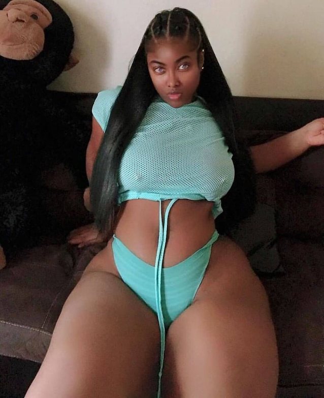 thick, ebony, ass