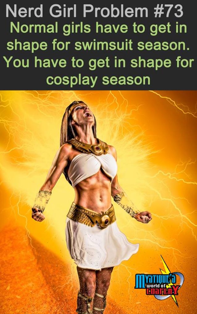 goddes, cosplay, fit, big tits, meme