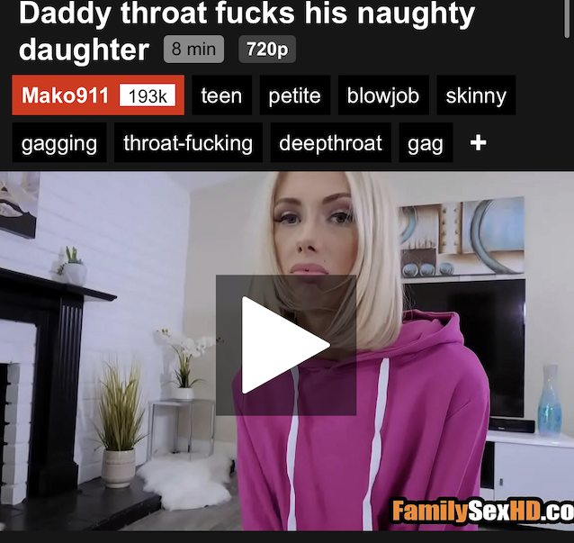 blonde, skinny, blowjob, daughter