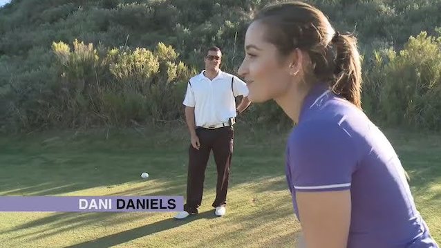 dani daniels golf sporty girls