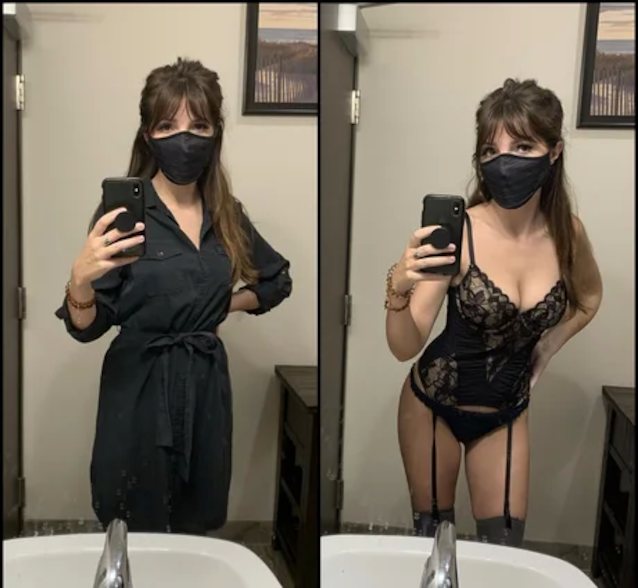 9gag, pornstar, selfie, mask, mirror