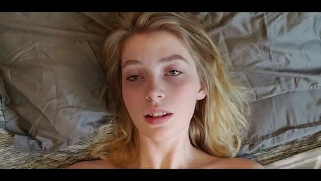 blonde, masturbation, cute