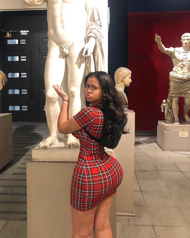 latina, big booty, big ass, ass, dress