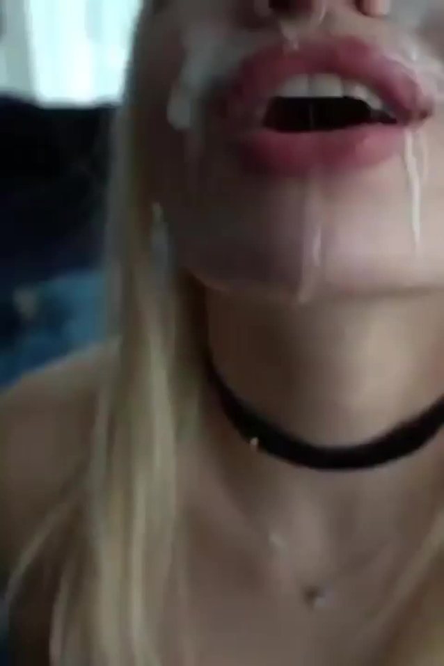 facial cum teen