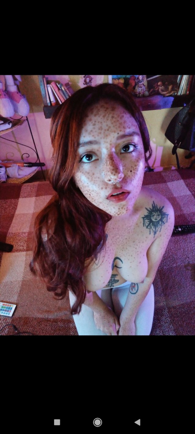 tattoos, redhead, teen, latina, freckles