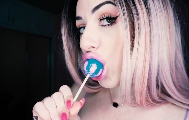 joi lollipop lip fetish