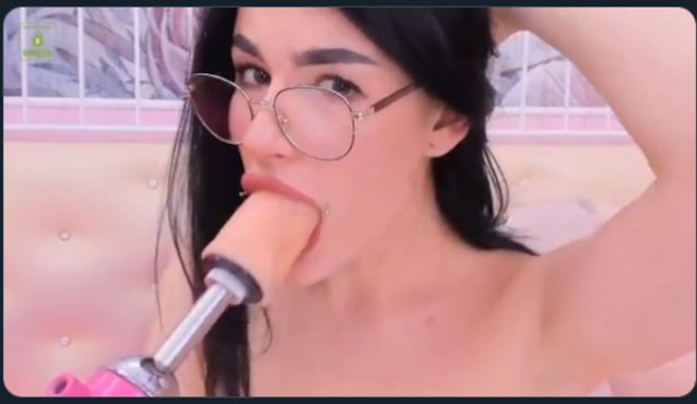 camgirl deepthroat blowjob