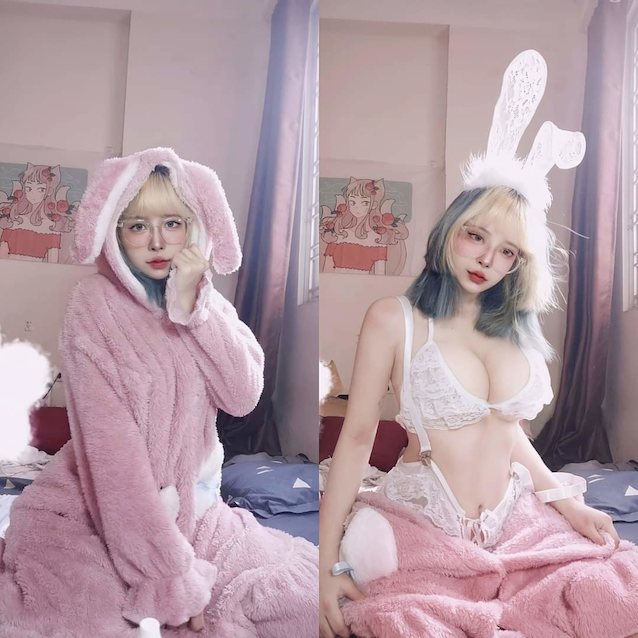 bunny big tits asian