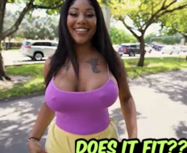 big tits, big ass, african american, thicc, porn ad