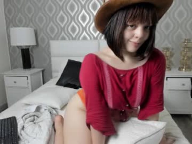 thighs, ass, cute, webcam, camgirl