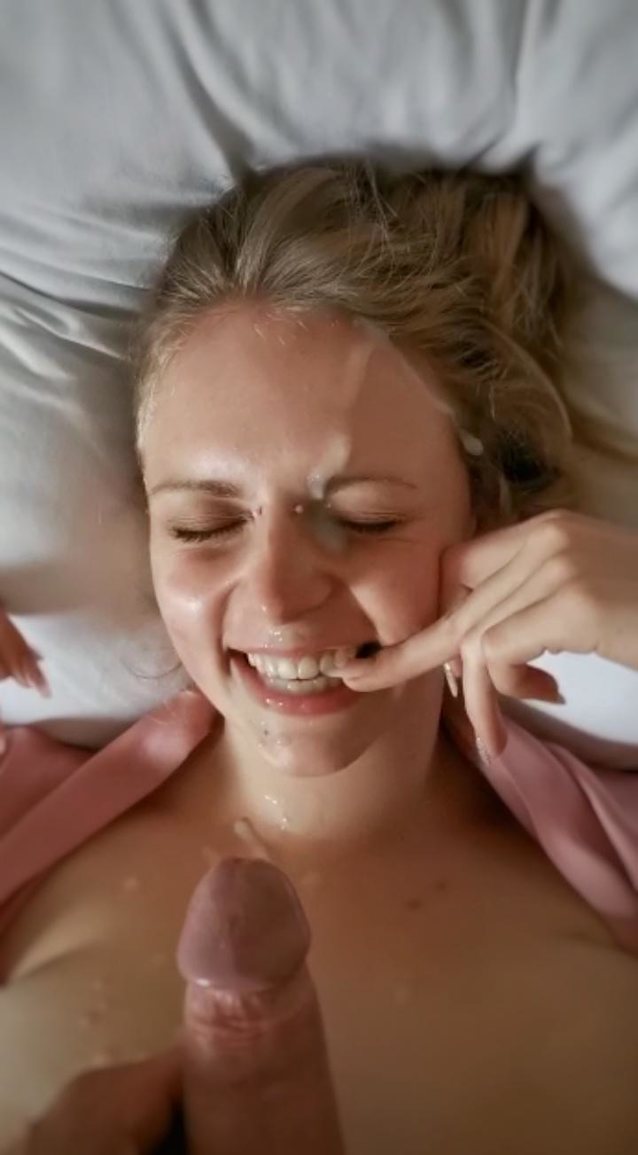 amateur facial cumshot
