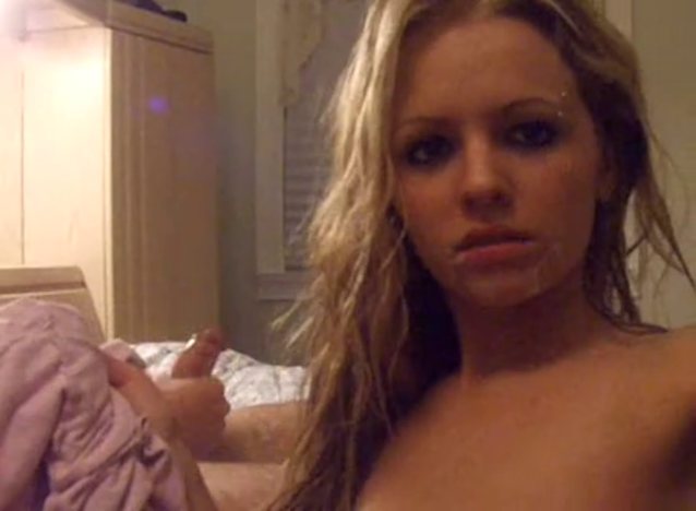 blowjob, suck, blond, bed, amateur