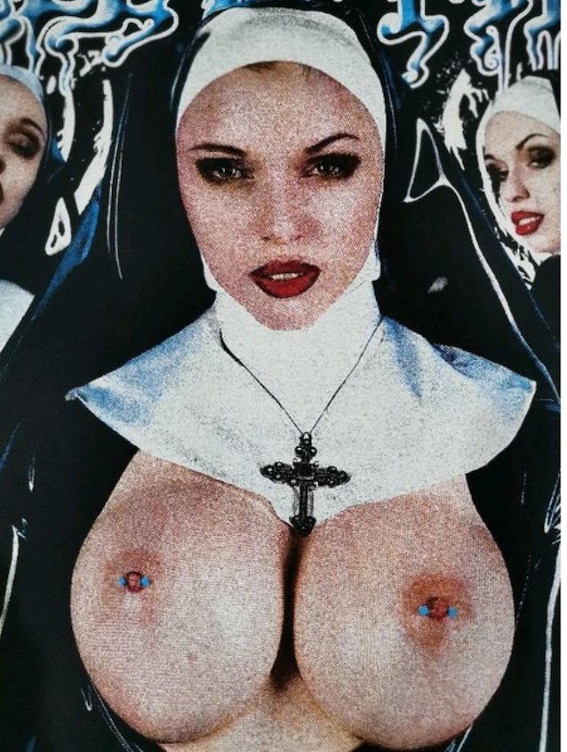 bigtits, nun, piercing nipple