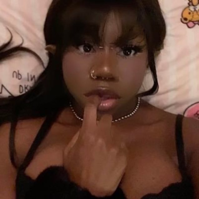 cute ebony amateur