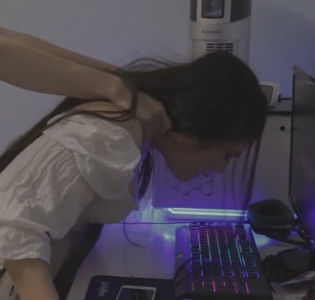 gamer, cute, keyboard, light, gamergirl