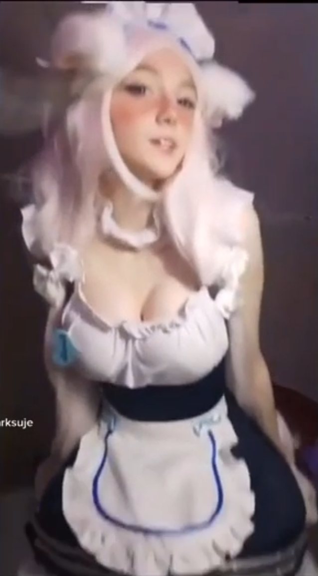 cosplay, big boobs, dance