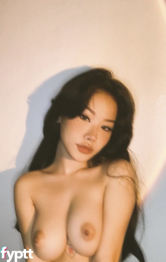 asian, tattoo, brunette, solo, big boobs