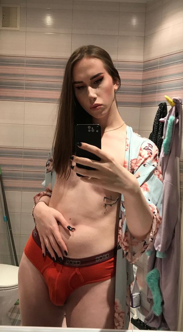 sissy, teen, mirror, selfie