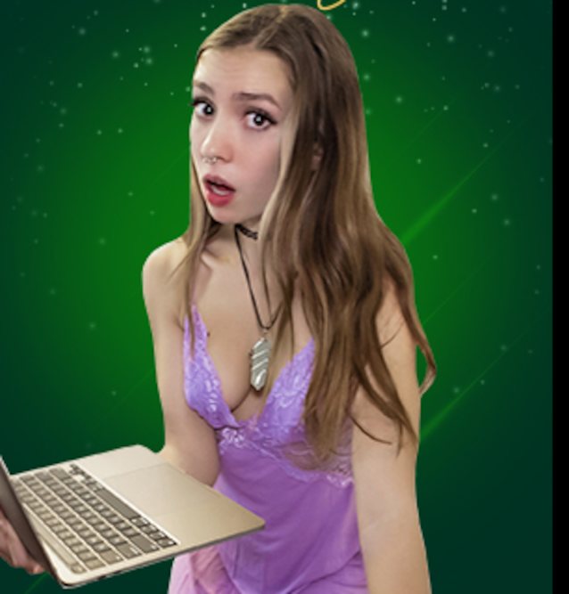 laptop, purple dress, cute, actress, ads