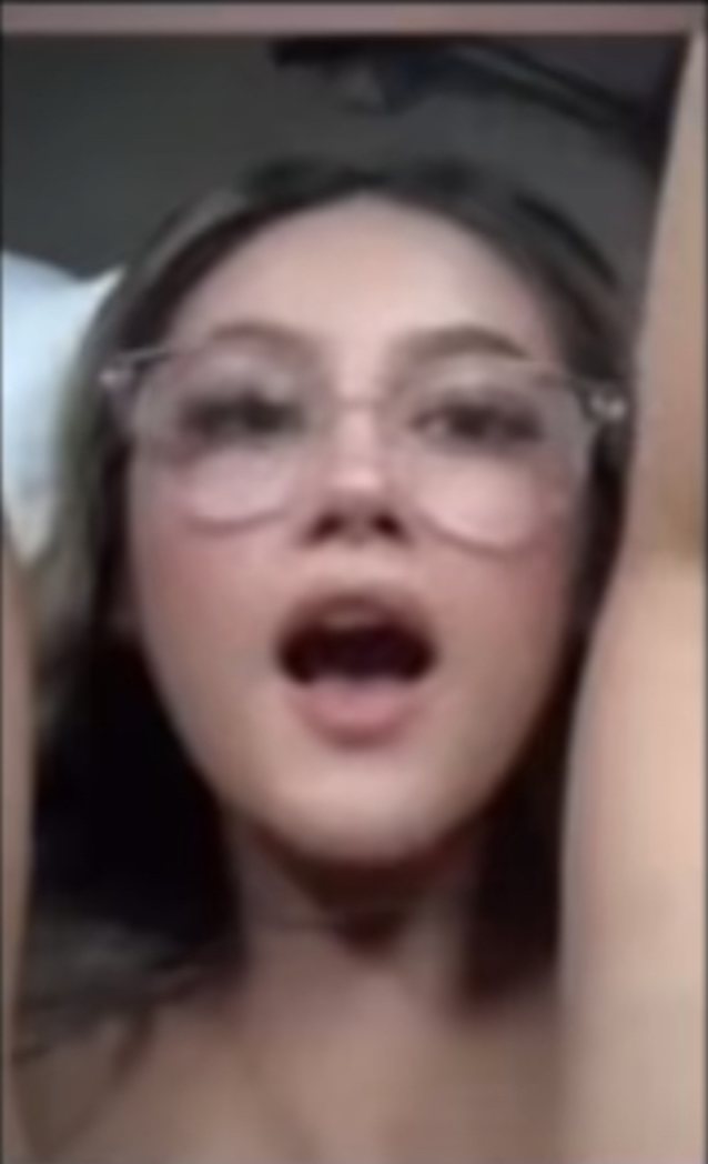 tiktok, glasses, brunette