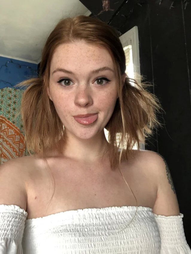 ginger, hot, teen, amature, face