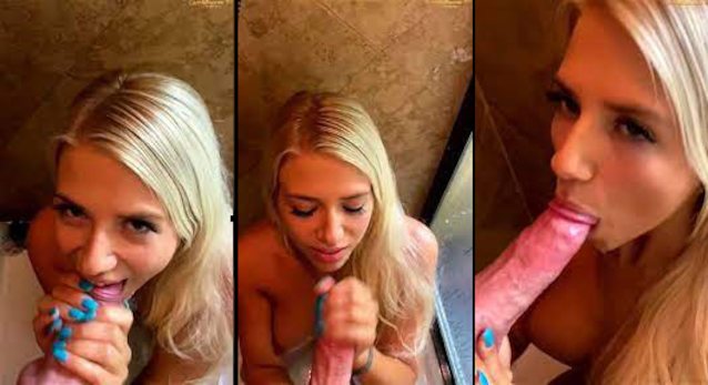 blonde blowjob amateur