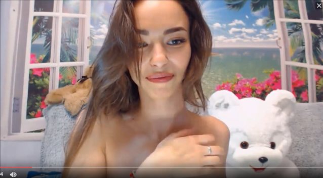 camgirl sexy dildo