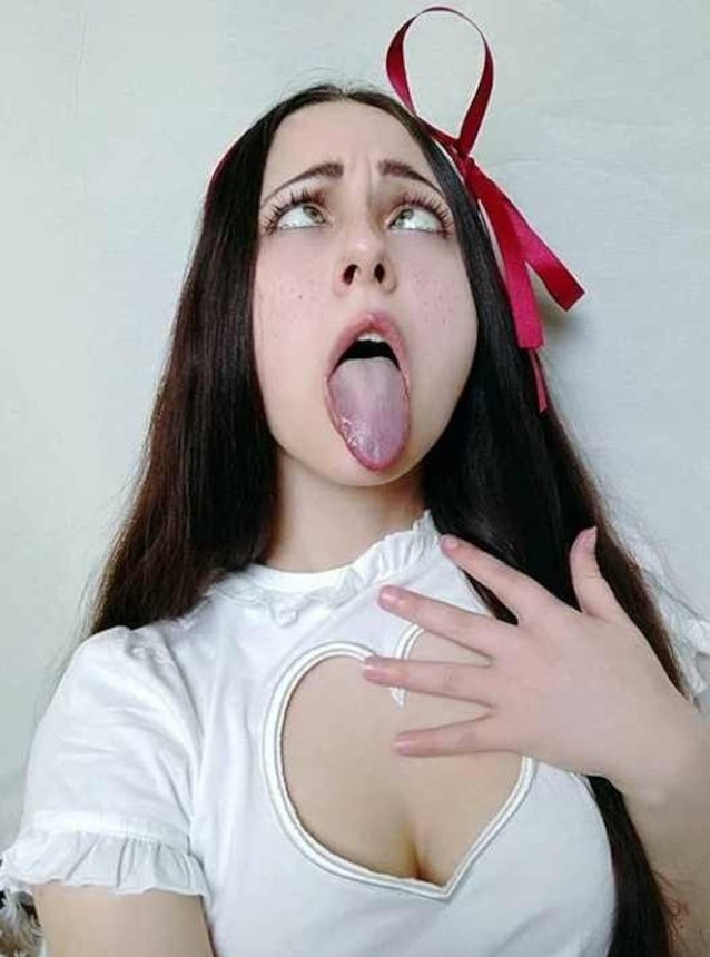 ahegao white sexy