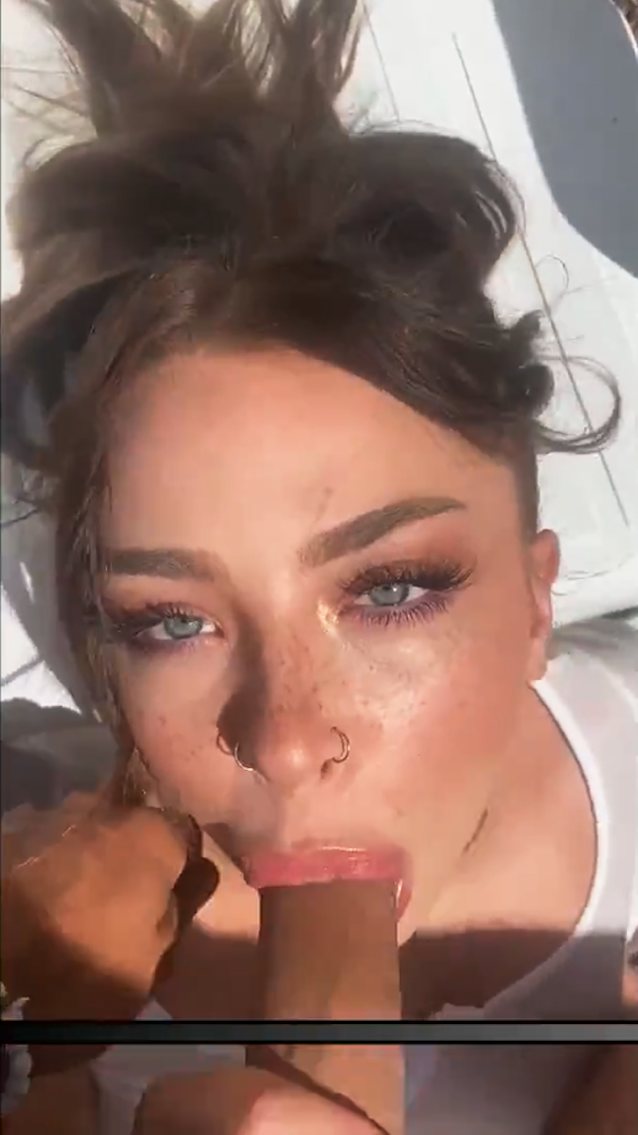 amateur, blowjob, facial