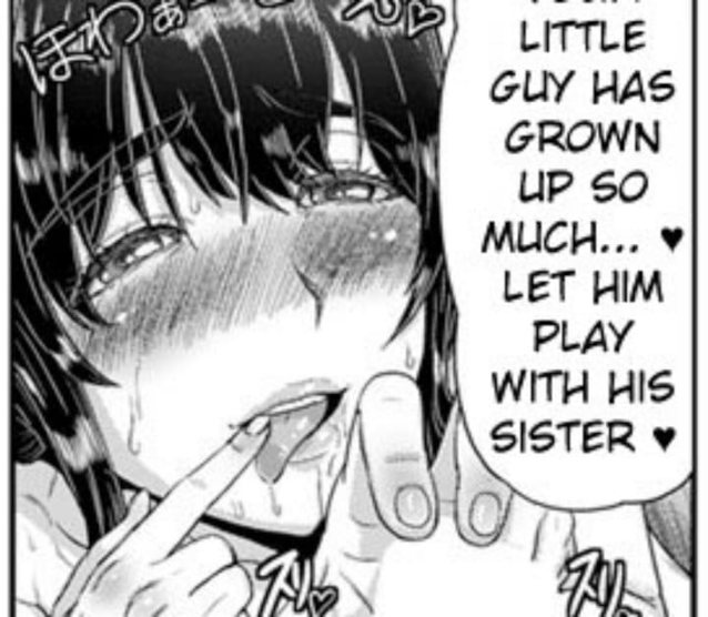 hentai, sister, blushing