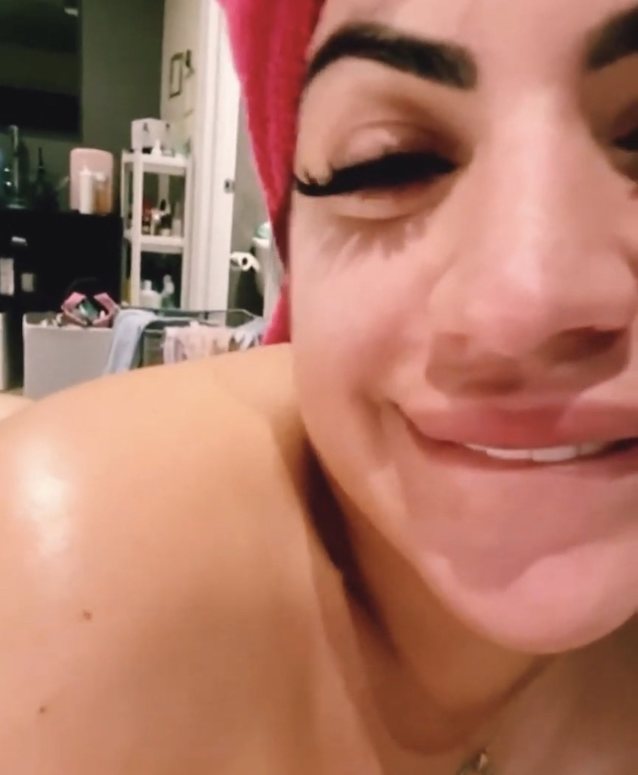 oily, big ass, thick eyebrows, thick eyelashes, red towel