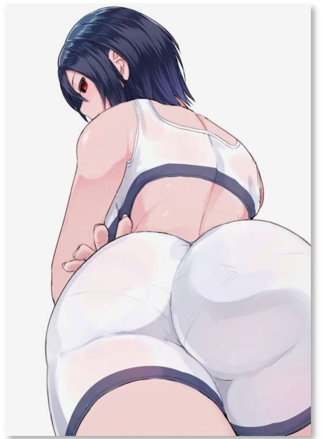 anime, tokyo ghoul, touka kirishima, big ass, art