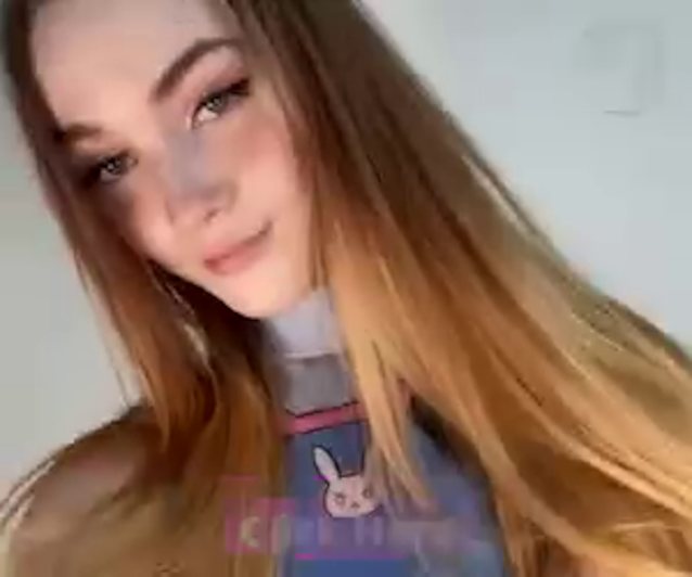 camgirl, tiktok, blonde