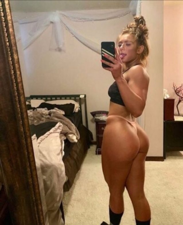 ass, selfie, mirror