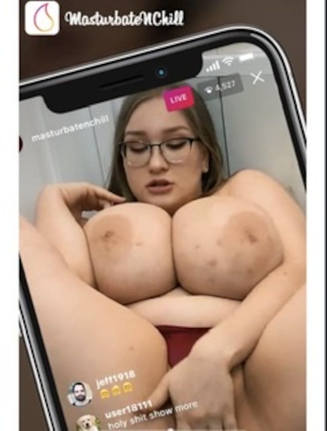 big tits, glasses, masturbation