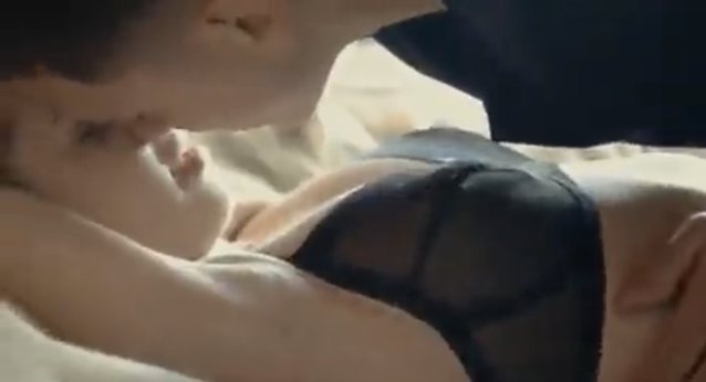 black bra, slowmo, erotic, romantic, young