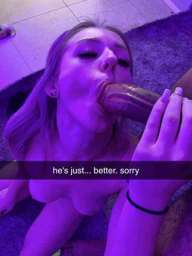 blowjob, blonde, cuck caption, bbc, interracial