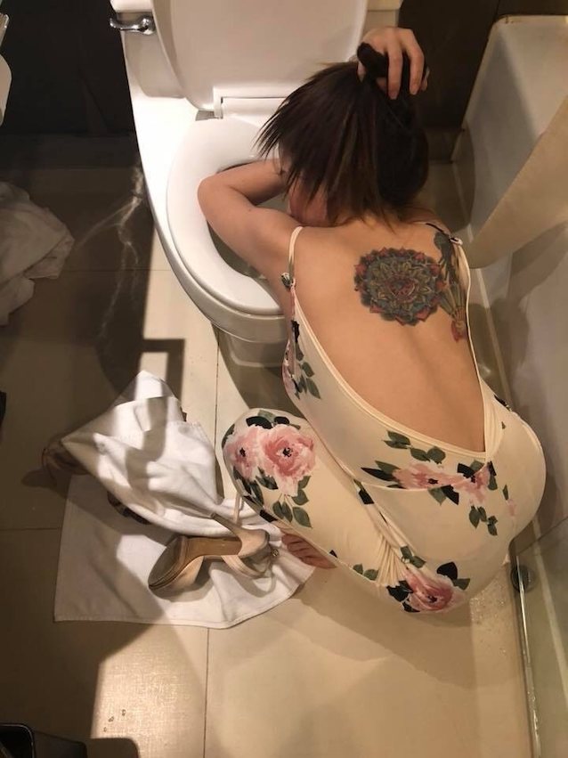 asian drunk tattoo