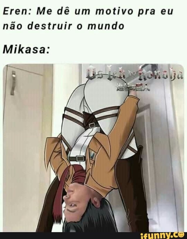 anime, meme, mikasa