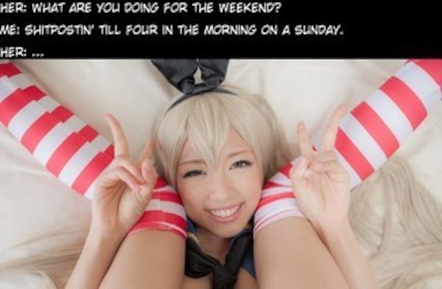 asian, stockings, cute, blonde, cosplay