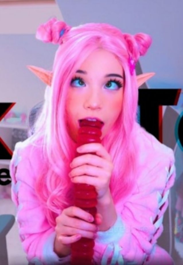 pink hair, dildo, sucking, e girl, egirl