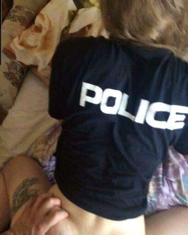 blonde, police, doggstyle